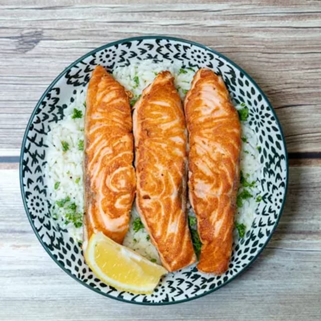 3pc Salmon Lunch.