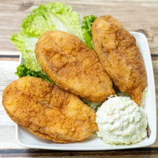 Catfish Steak Lunch